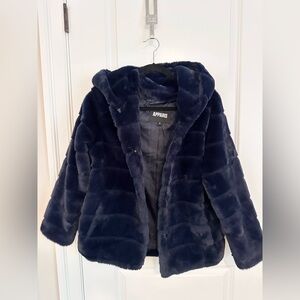 Apparis Faux Fur Goldy Jacket with Hood